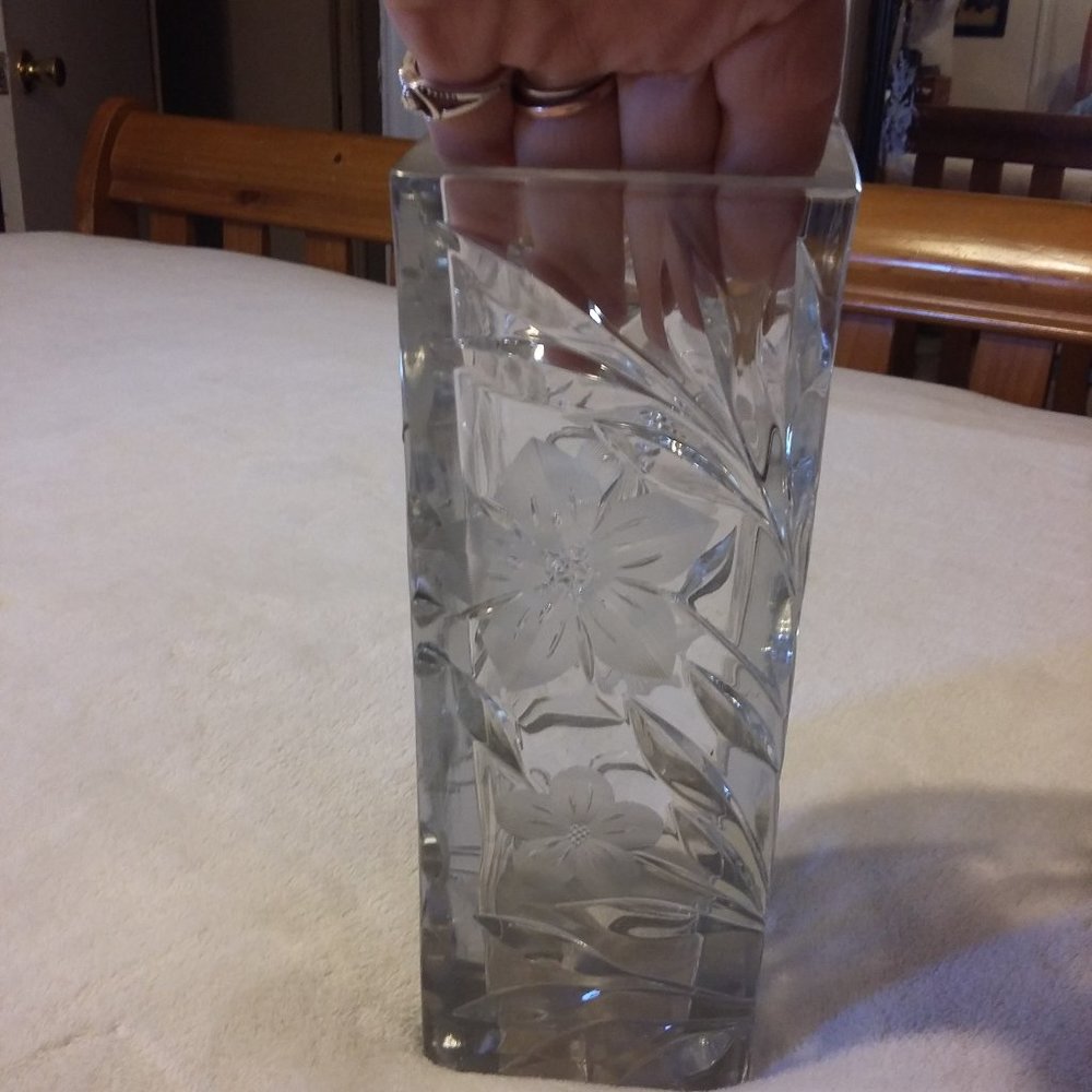Crystal vase